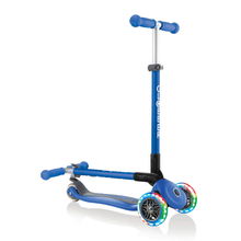 Cargar imagen en el visor de la galería, GLOBBER Primo Plegable LED Azul